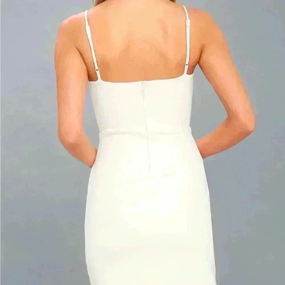 Lulus White Bodycon Mini Dress - Picture 4 of 4